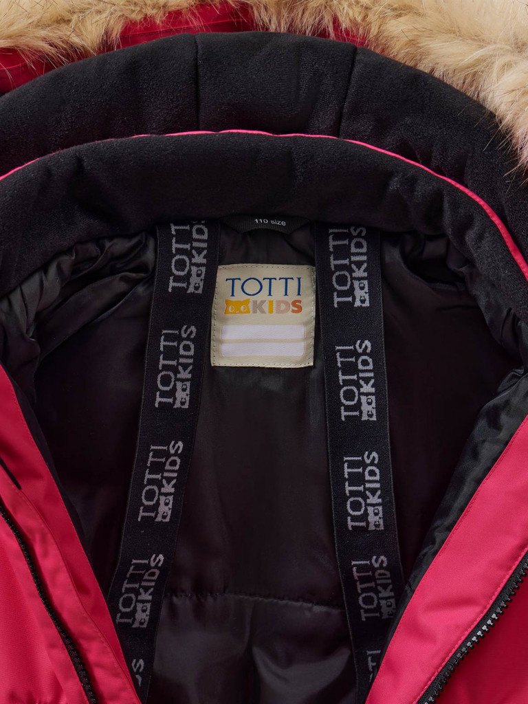 Утепленный комбинезон для девочек TOTTI KIDS