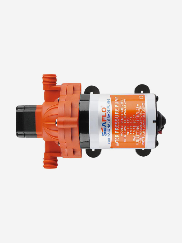 Помпа водоподающая SeaFlo мембранная, 12V, 13.2 л/мин, 3.1 BAR, 45 PSI