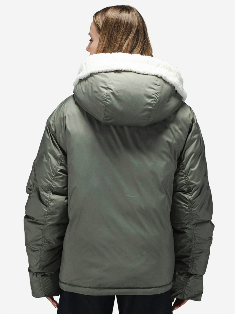 Парка зимняя пуховая женская Short Hybrid Parka Alpha Industries