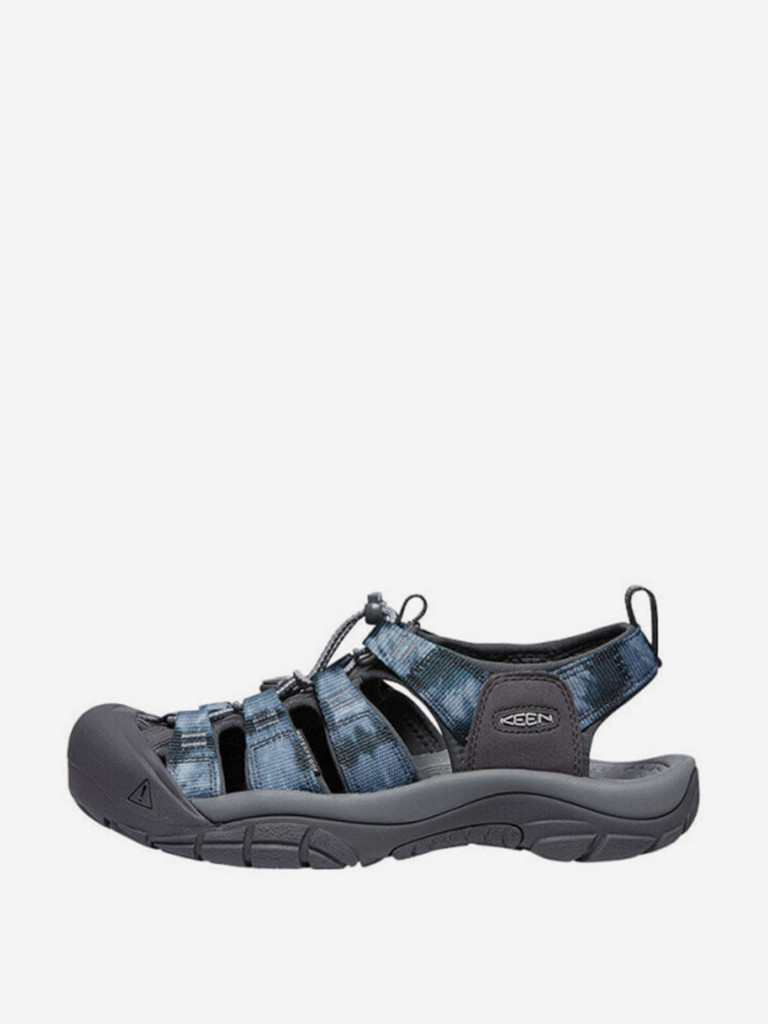 Сандалии KEEN Newport H2 Breathable And Wear resistant River Trekking Shoes Men's Gray Blue
