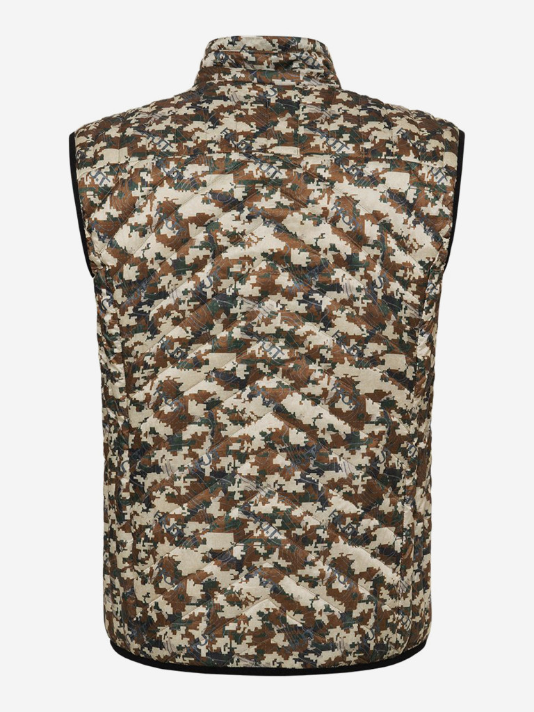 Жилет HUT TAIGA мужской утепленный для охоты, камуфляж