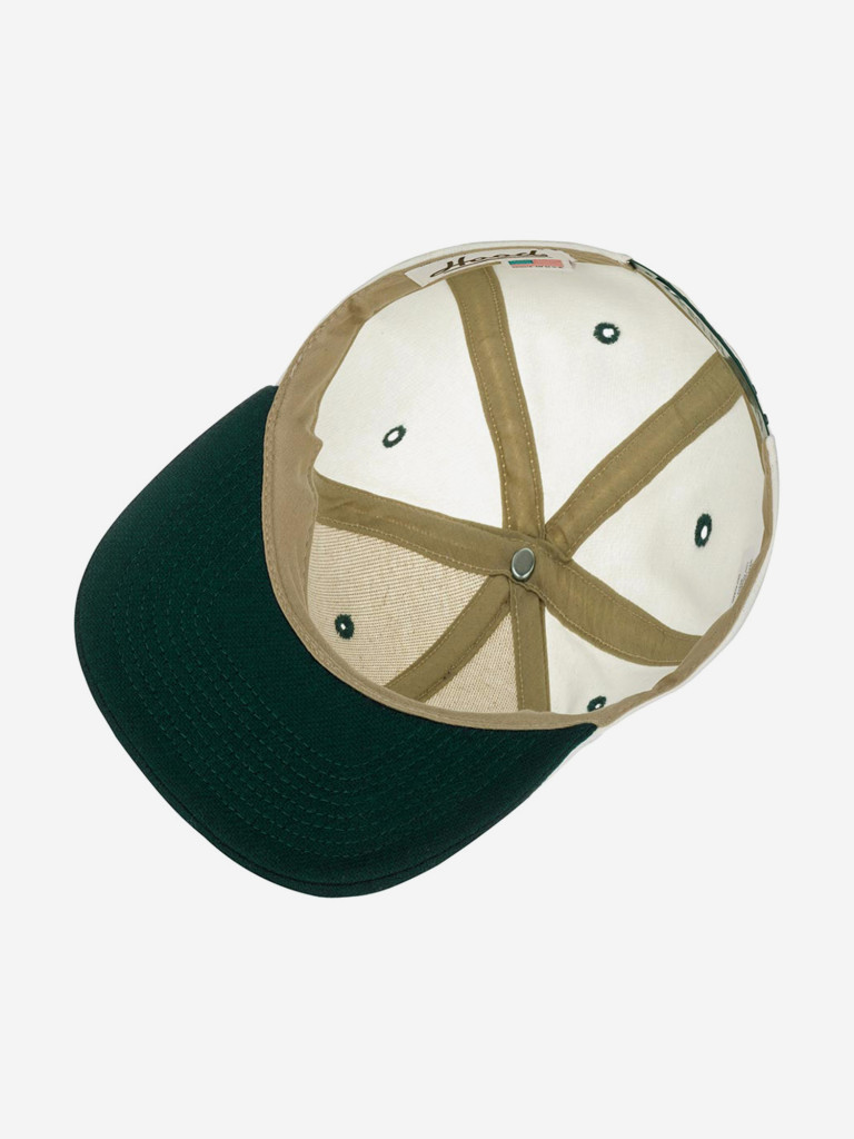 Бейсболка с прямым козырьком HOOD 101-MWL002-PA002-WH Love Love Park Two Tone (белый)