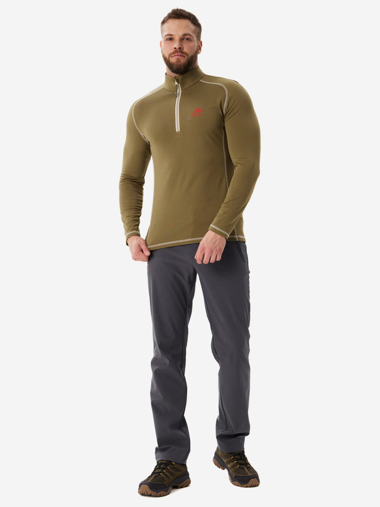 Термолонгслив мужской Chalka влагоотводящий с молнией