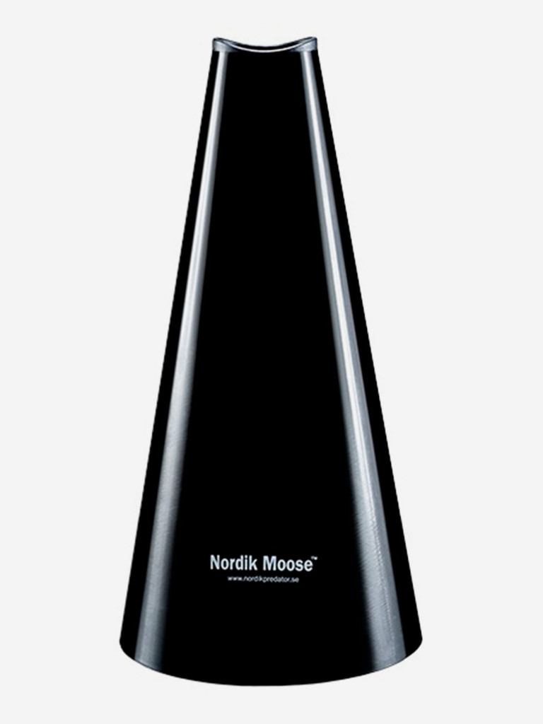 Манок Nordik Predator Moose на лося, на оленя, звук самца-соперника, звук лосихи, форма рожок, черный, пластик