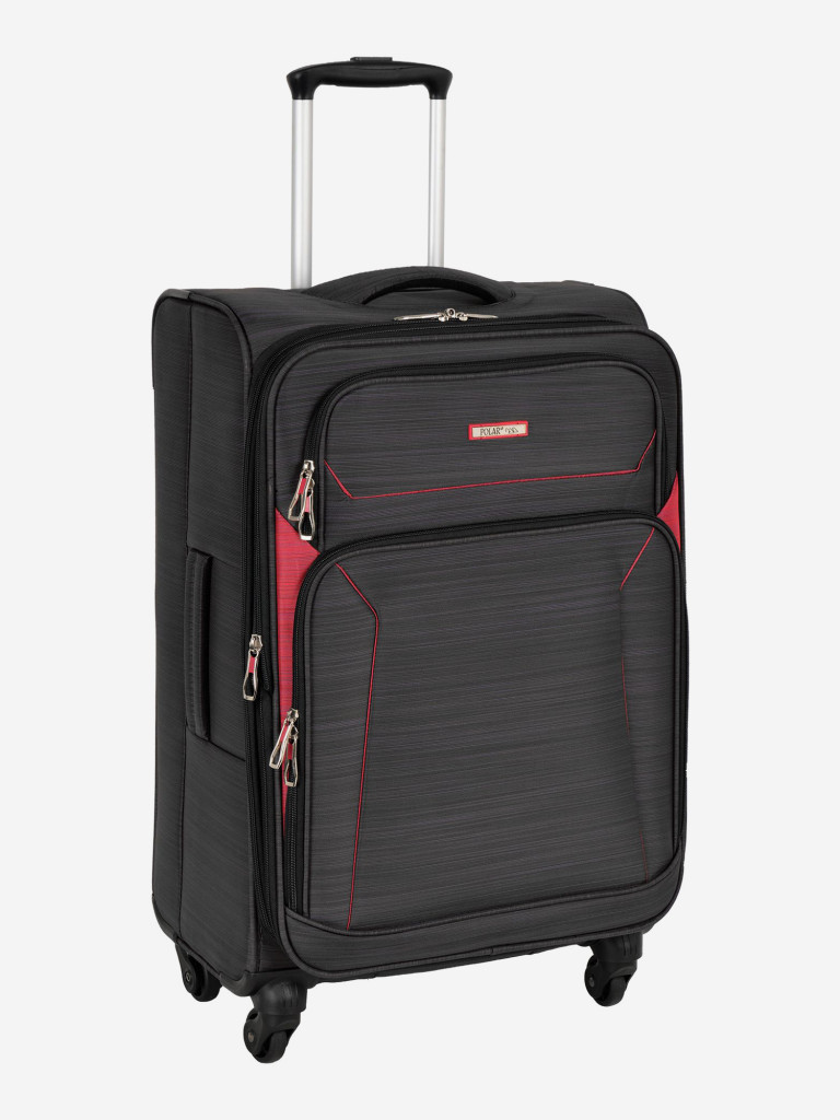 Чемодан средний-POLAR-R1801-24-BLACK