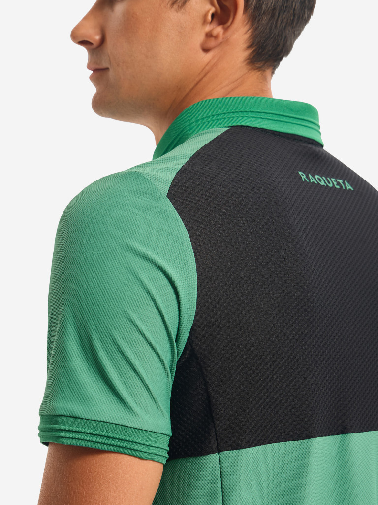 Поло мужское RAQUETA SPORT мужское Spotlight, Green