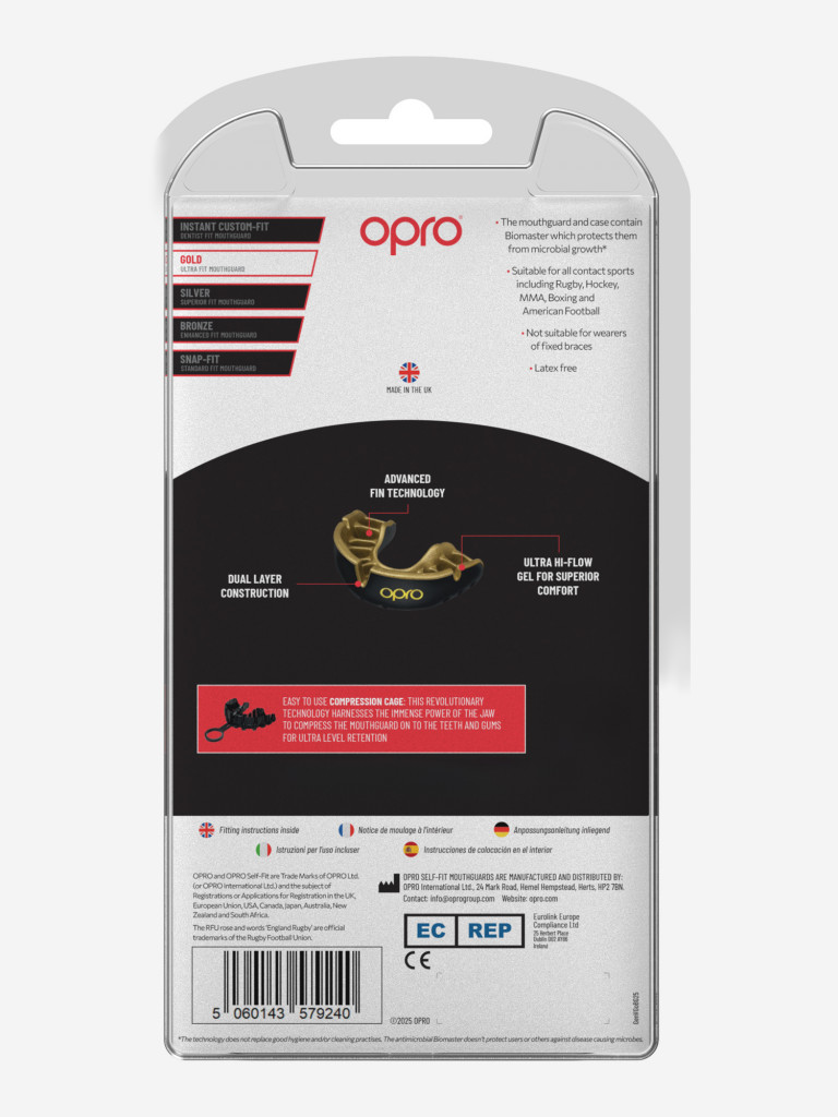 Капа Opro Gold