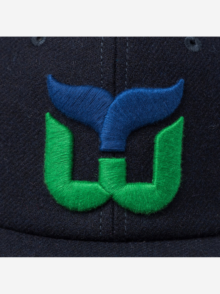 Бейсболка AMERICAN NEEDLE 21005A-HAW Hartford Whalers Archive Legend NHL (синий)