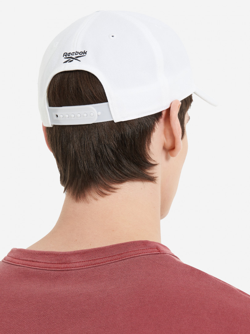 фото Бейсболка reebok vector, белый