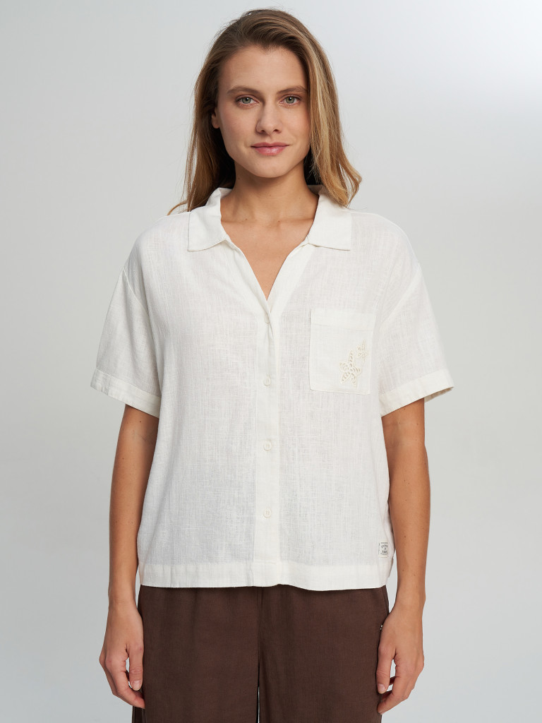 Рубашка с коротким рукавом женская оверсайз Protest