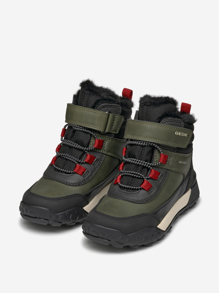 Ботинки утепленные для мальчиков Geox J Trekkyup B ABX E