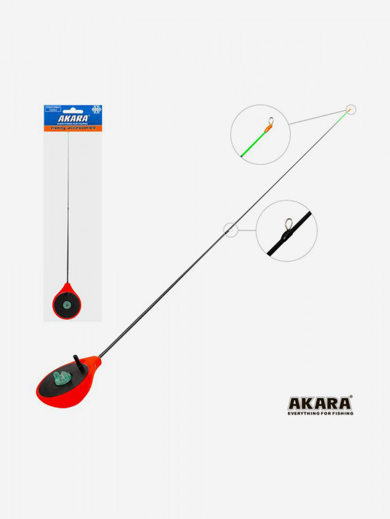 Удочка зимняя Akara Finezza L (1,0-3,6г) Red
