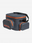 Dark Grey & Orange