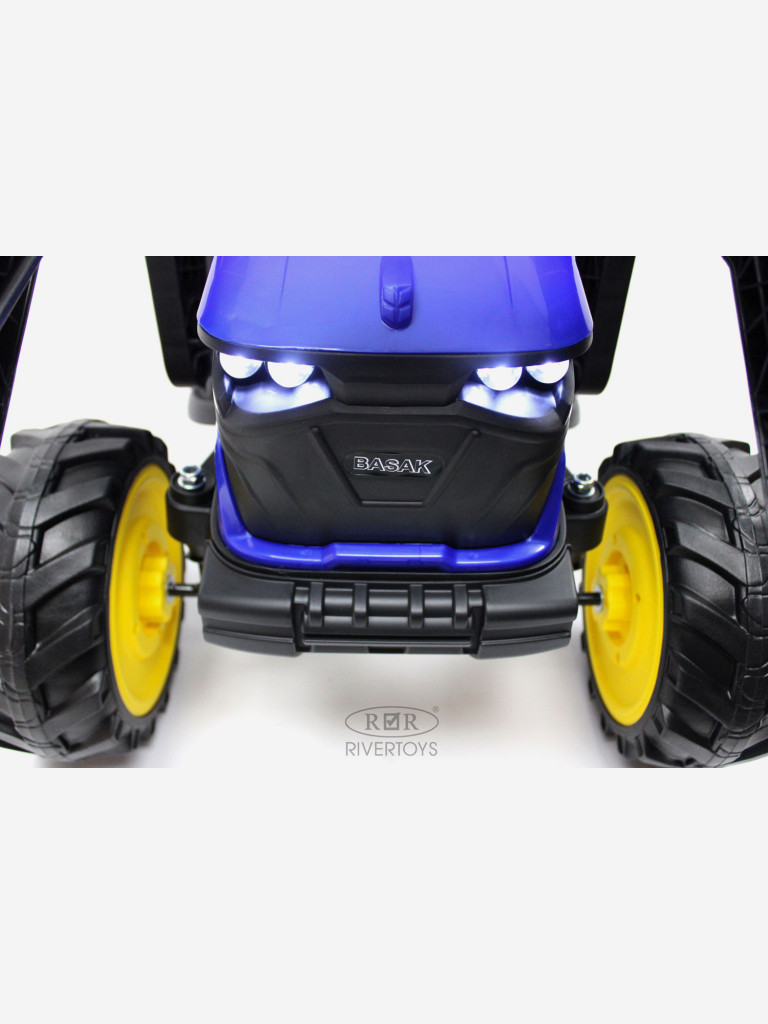 Детский электромобиль RIVERTOYS экскаватор-погрузчик A777MP