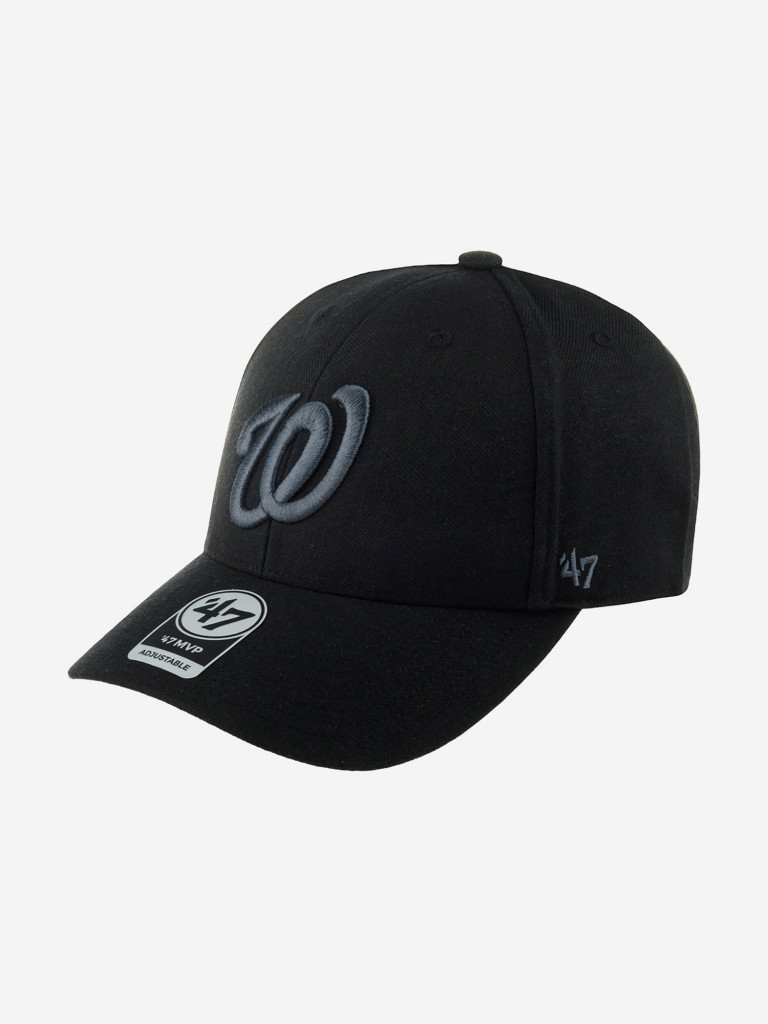 Бейсболка 47 BRAND B-MVP15WBV-BKC Washington Nationals MLB (черный)