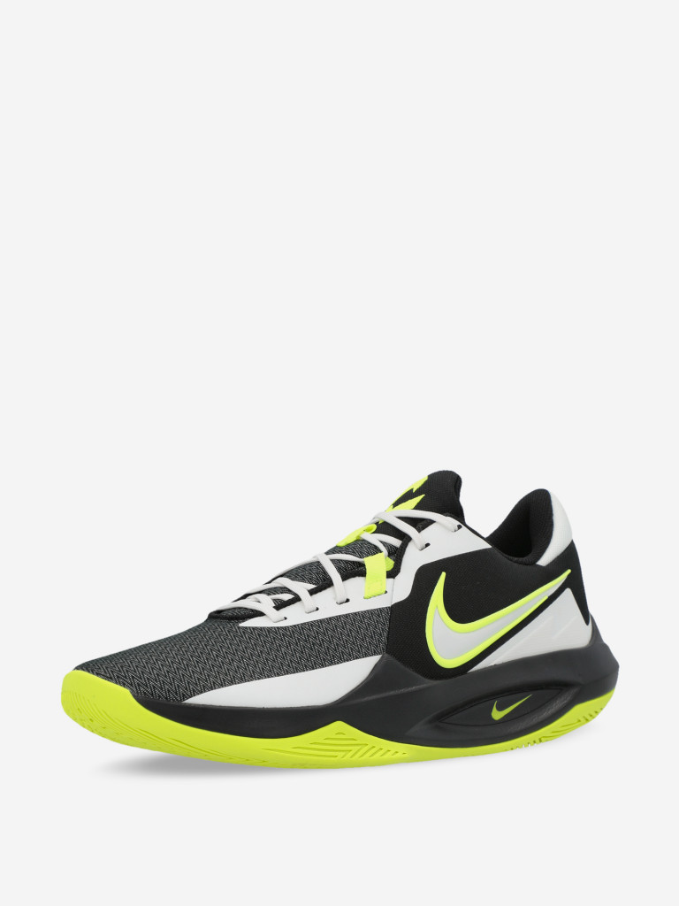Кроссовки мужские Nike Precision 6 арт. DD9535 черный/зеленый цвет