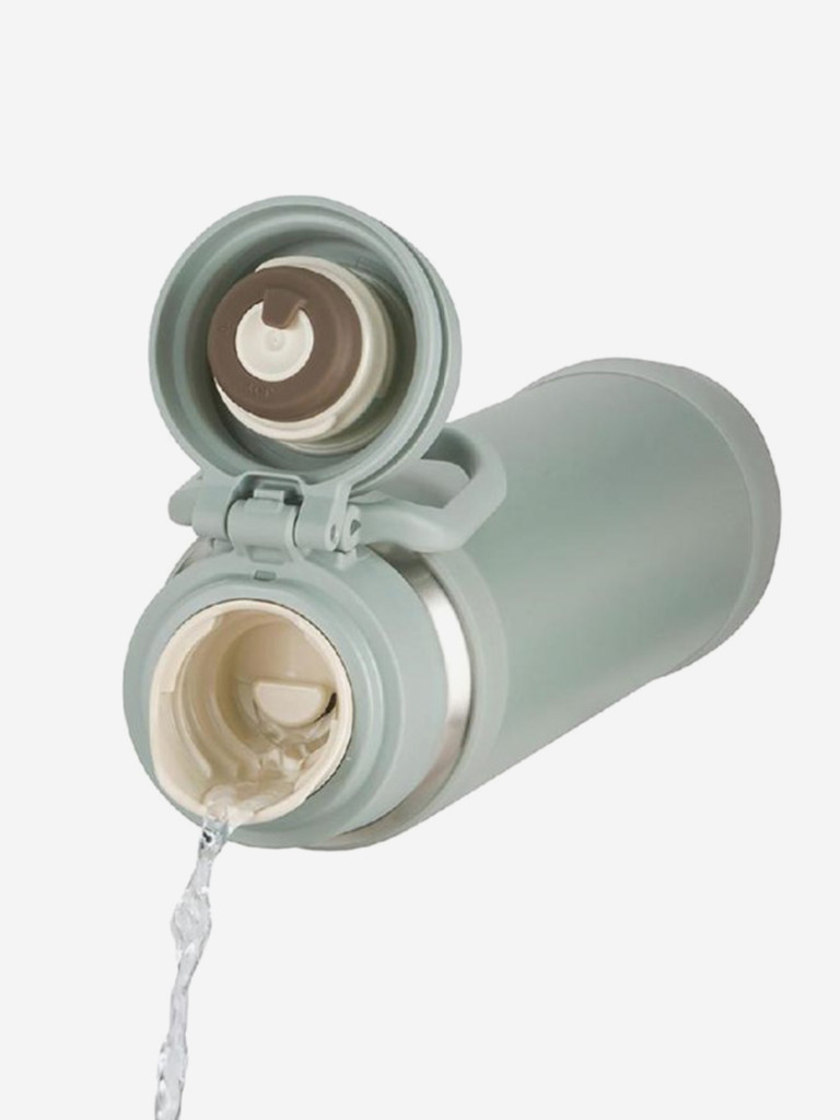 Лёгкая термокружка с ручкой 1,5 л THERMOS JOY-1500 зелёная