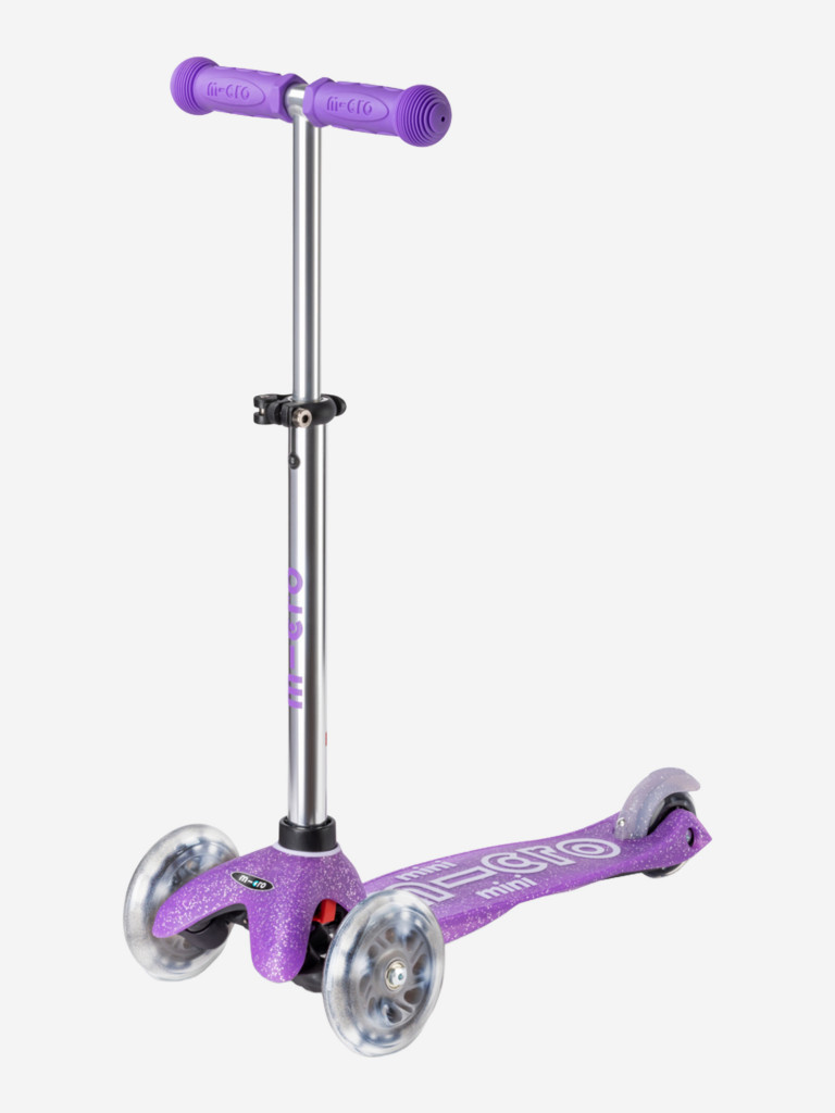 Cамокат детский Micro Mini Deluxe LED, Блестящий