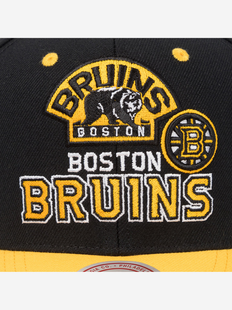 Бейсболка MITCHELL NESS HP8591-BBNBLCK Boston Bruins NHL (черный)