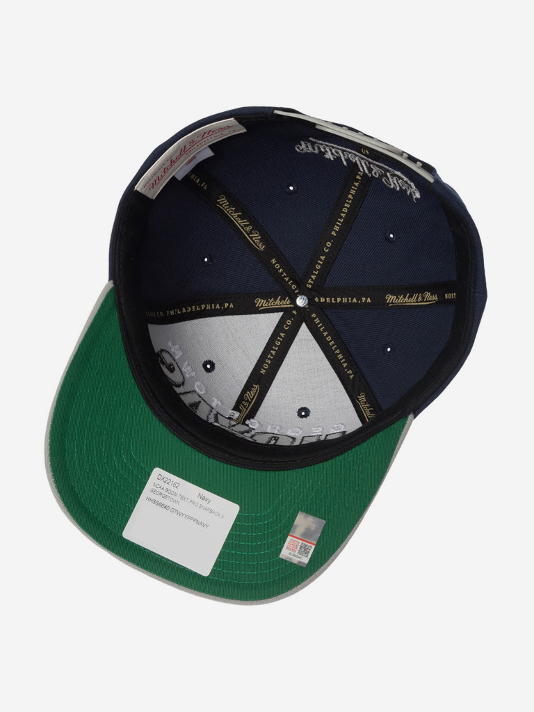 Бейсболка MITCHELL NESS HHSS6640-GTWYYPPPNAVY Georgetown University NCAA (синий)