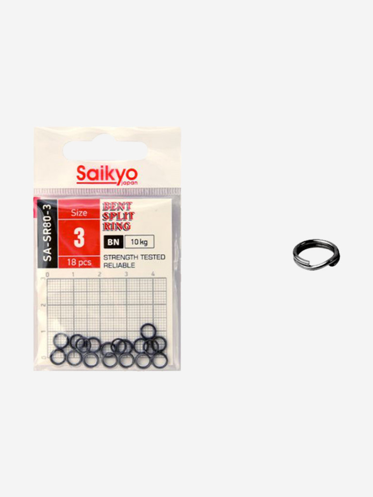 Заводное кольцо Saikyo SA-SR80-3 (1 упк. по 18 шт.)