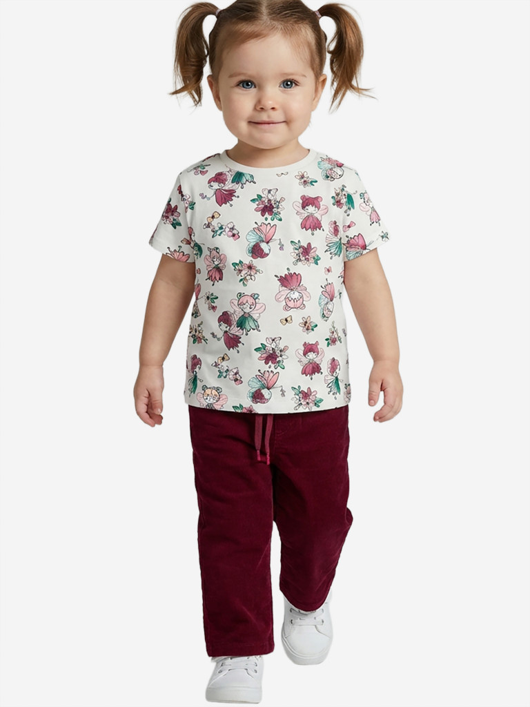 Футболка для девочки PlayToday