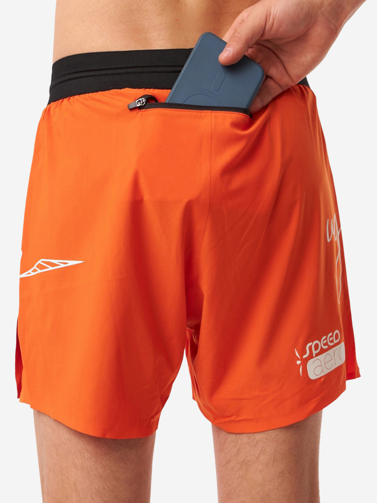 Шорты с поясом мужские UGLOW, оранжевый