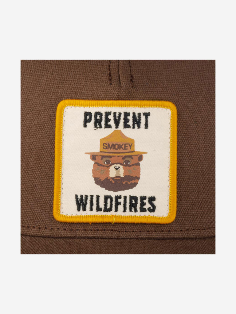 Бейсболка с сеточкой AMERICAN NEEDLE 42960B-SBEAR Smokey Bear Valin (коричневый)