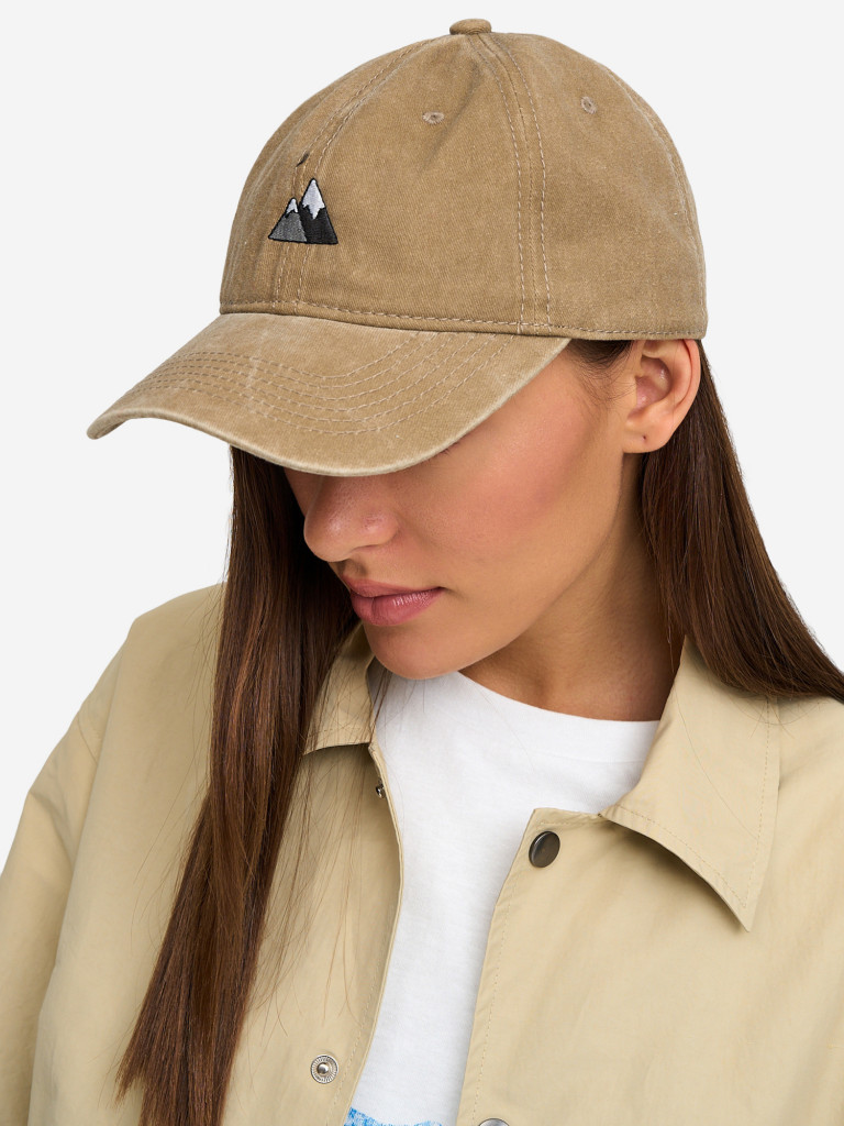 Бейсболка Kefirmaykifer с принтом Горы