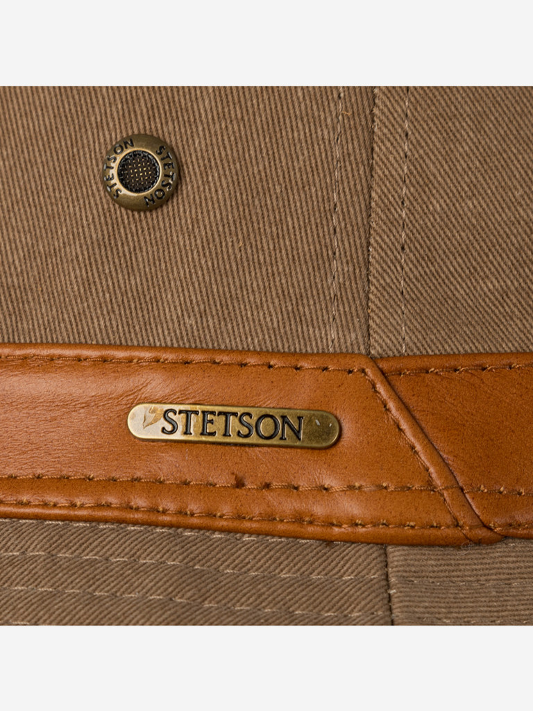 Панама STETSON 1891111 BUCKET COTTON (коричневый)