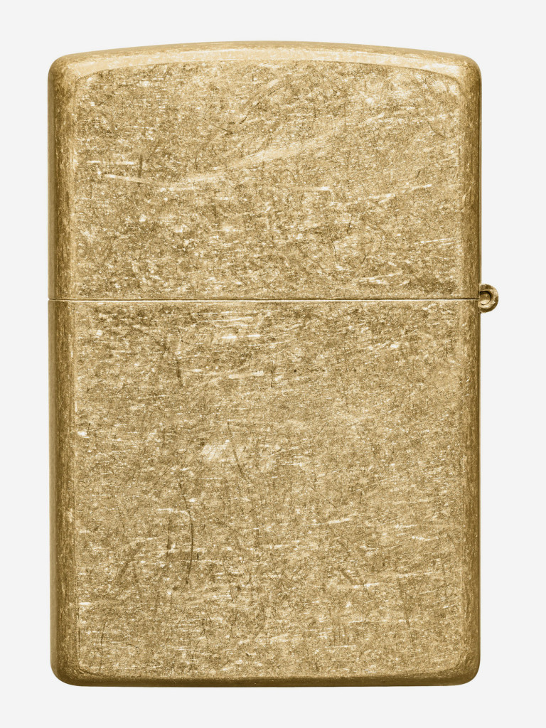 Зажигалка бензиновая ZIPPO 49477 Classic Tumbled Brass