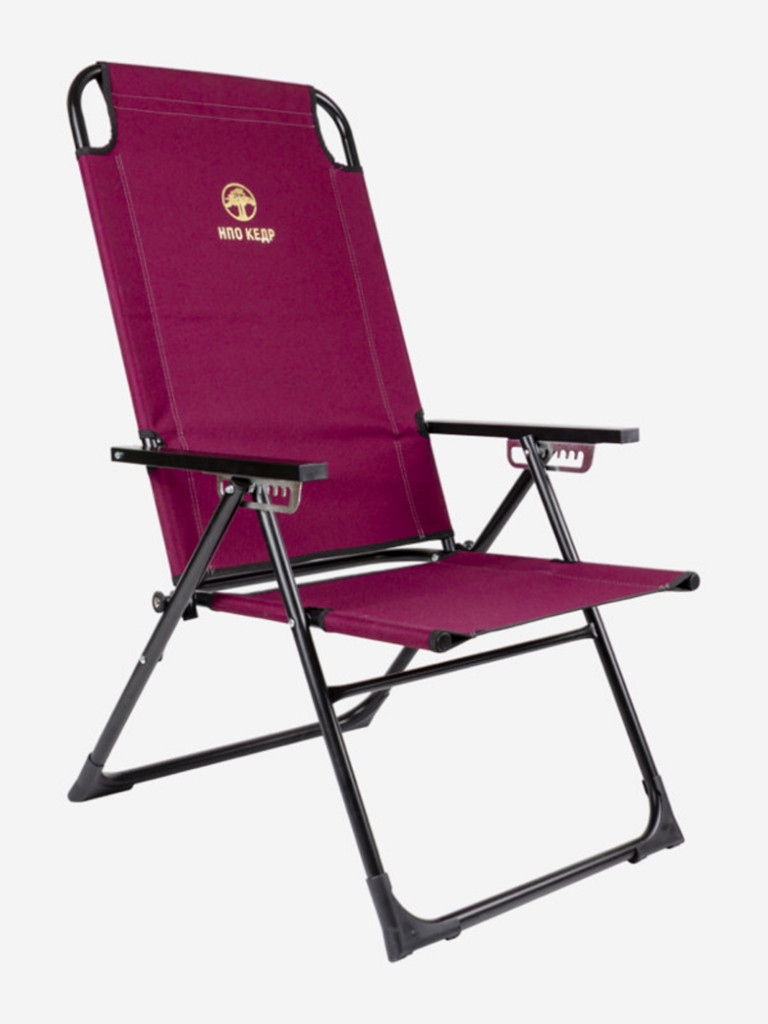 Кресло Комфорт сталь 22 мм, Кедр