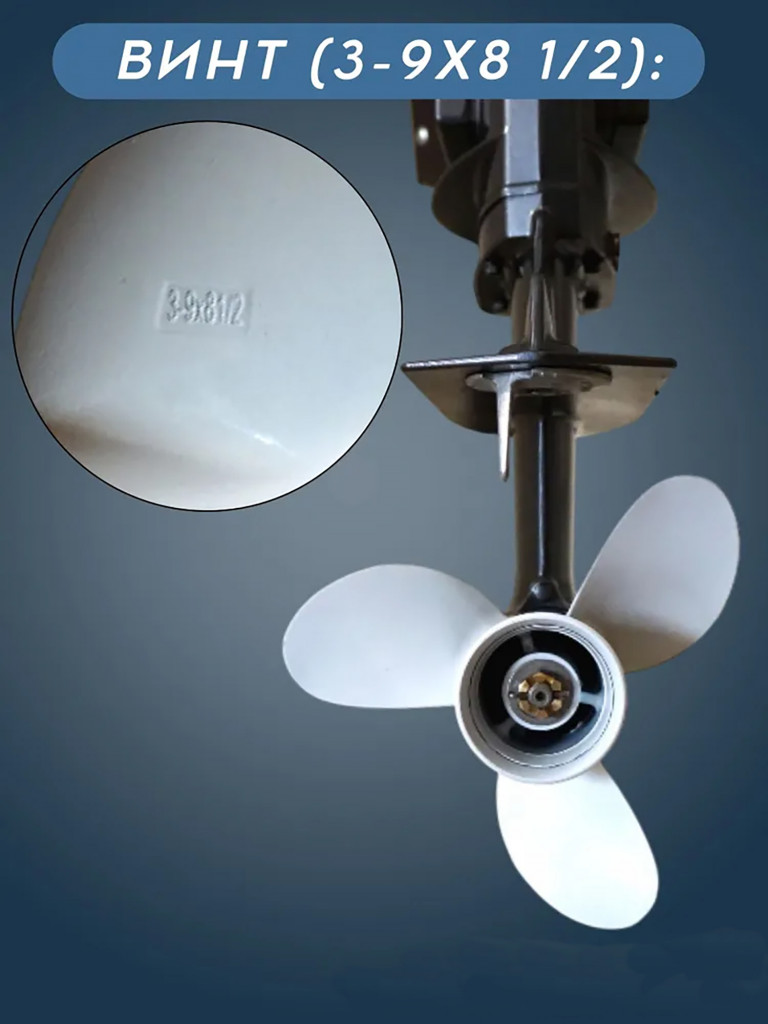 Лодочный мотор четырехтактный Sea-Pro F 9.8 S + бак 12 л