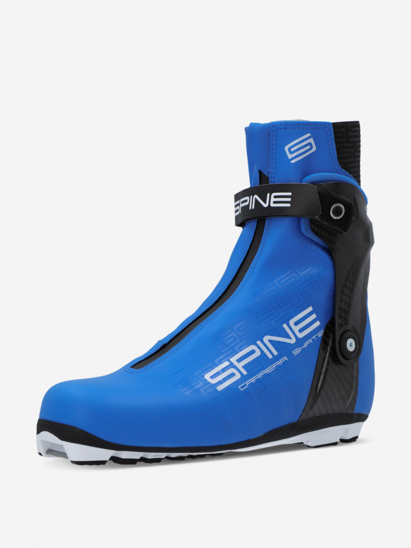 фото Ботинки для беговых лыж spine carrera skate, синий