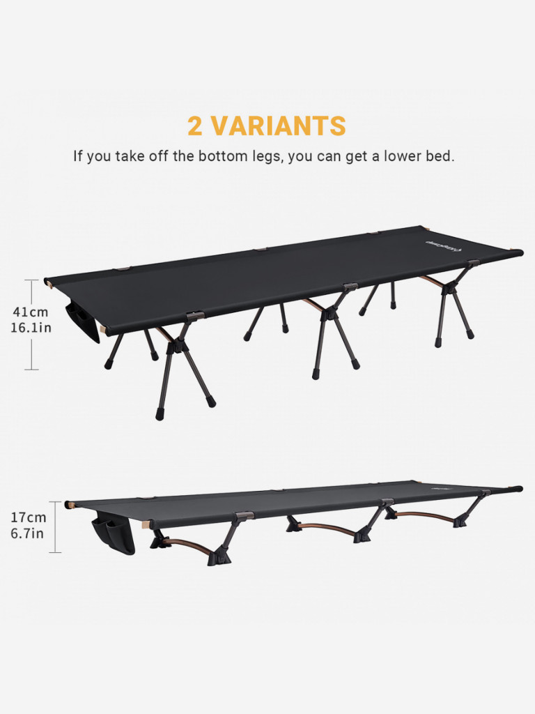 Кровать складная KingCamp KC 2027 GINKGO COT 190x65x41см