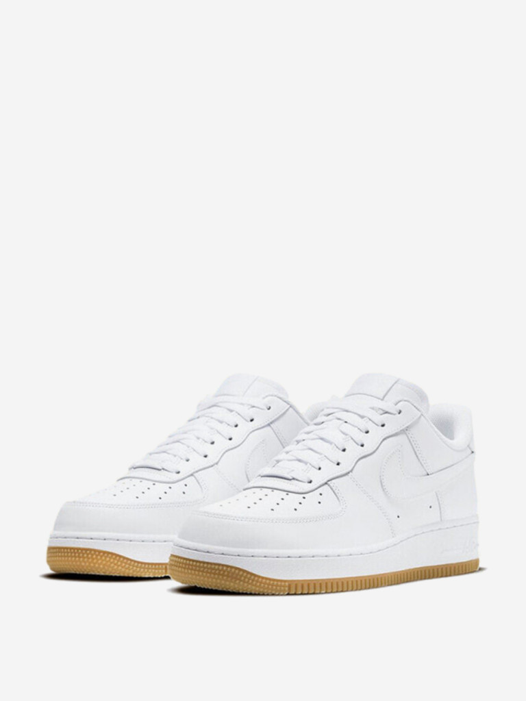 Кроссовки Nike Air Force 1 '07 'White Gum Light Brown'