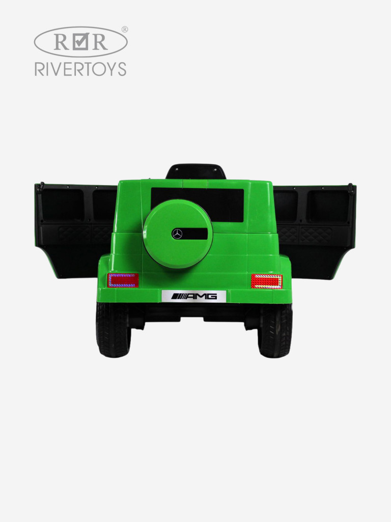 Детский электромобиль RIVERTOYS Mercedes-AMG G63 (G222GG) зеленый