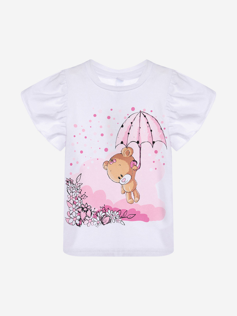 Футболка для девочки PlayToday