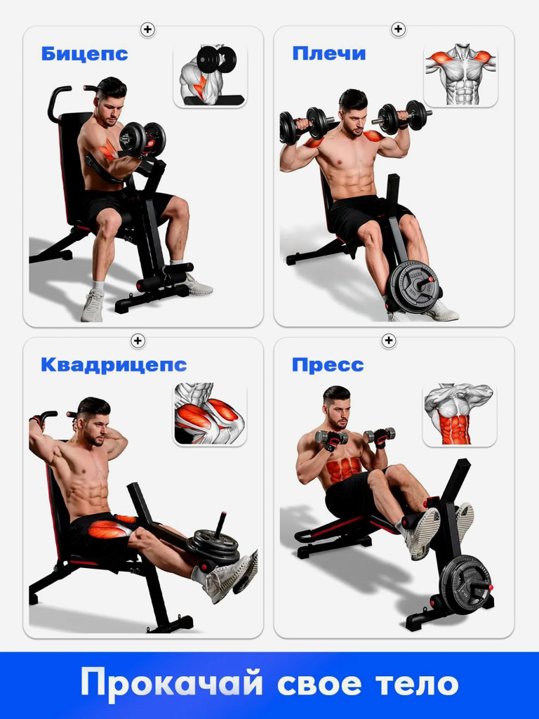 Скамья для жима FITRONIX FTX-776