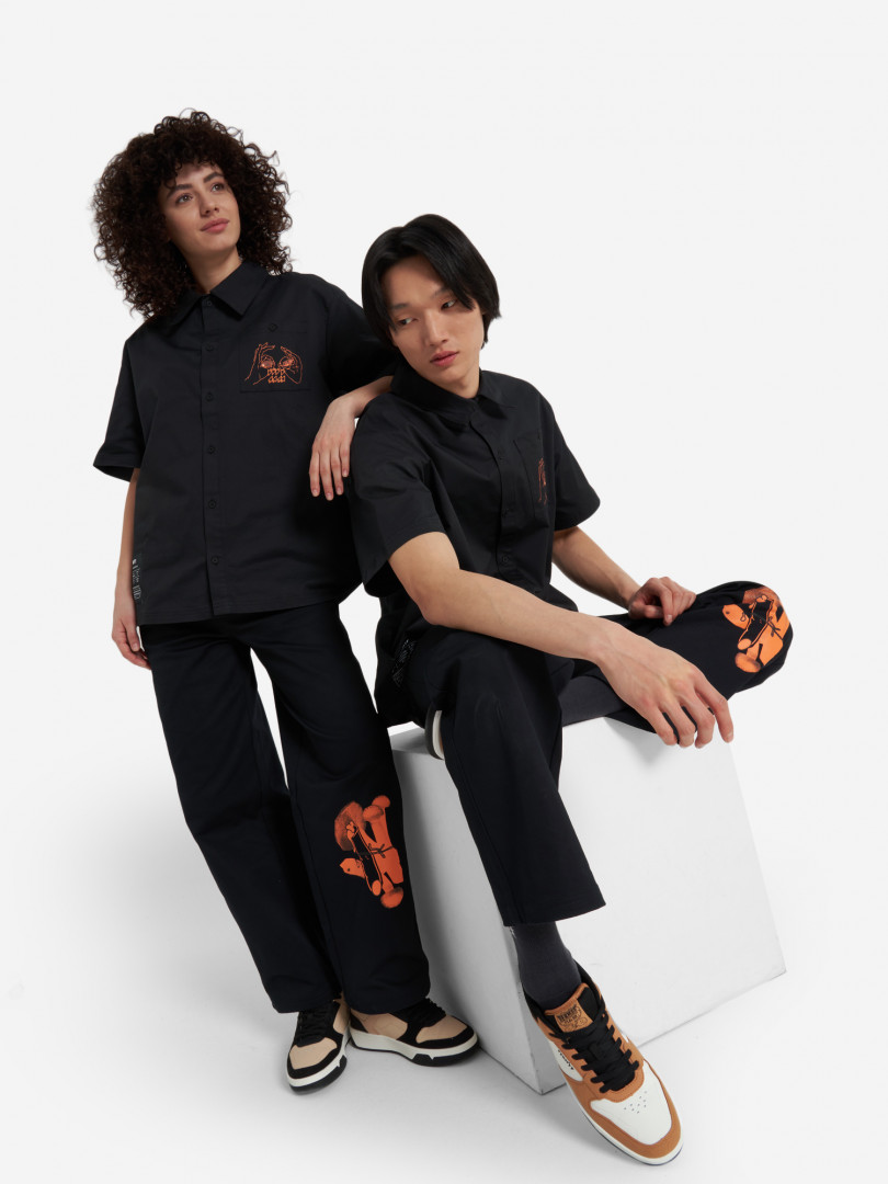 фото Брюки termit, черный