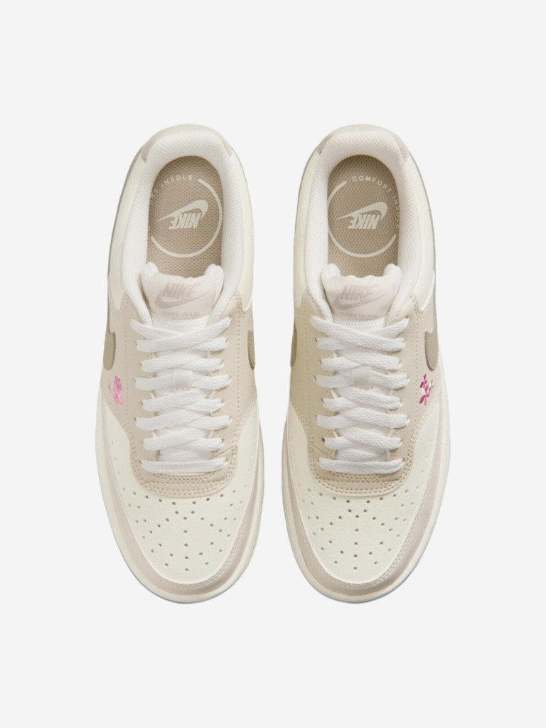 Кеды женские Nike Court Vision Low SE "Stitched Floral"