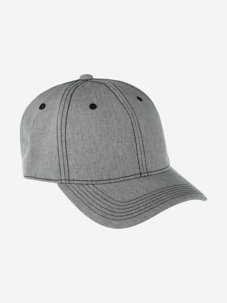 Бейсболка STETSON 7721141 BASEBALL CAP COTTON MELANGE (серый)