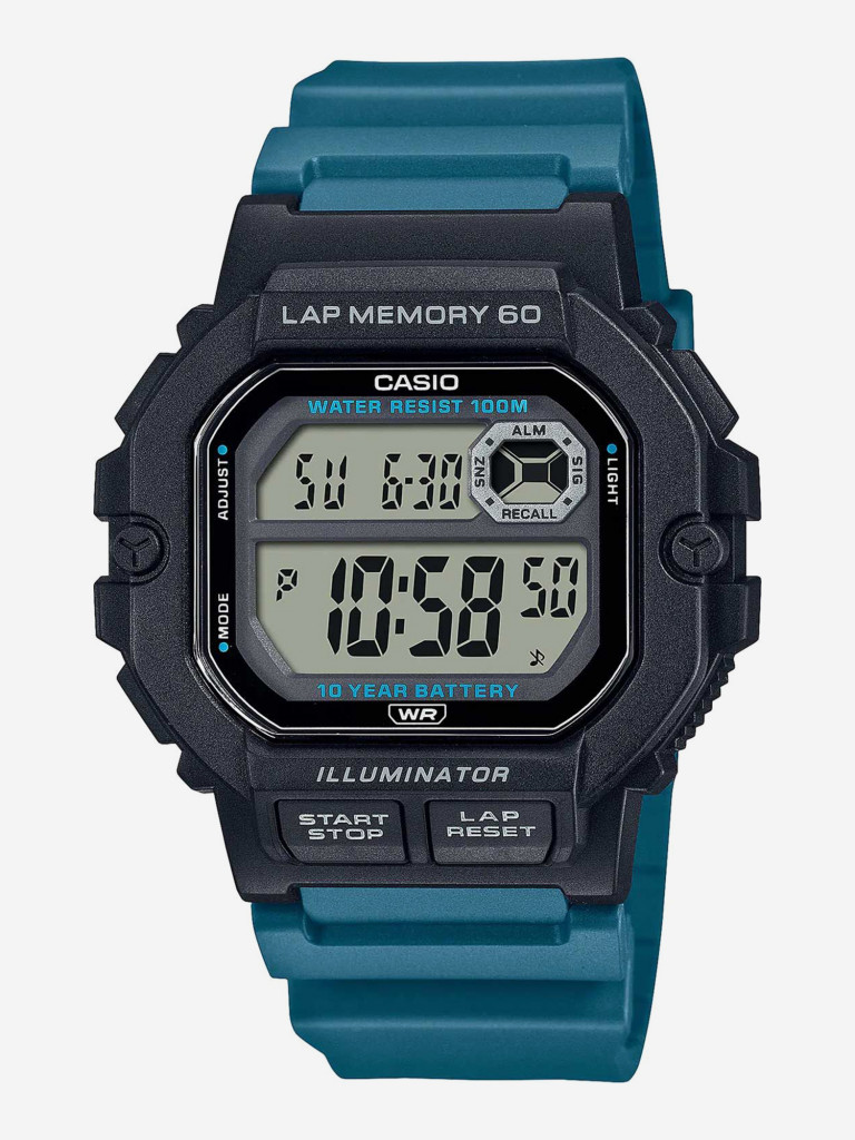 Спортивные часы CASIO ILLUMINATOR WS-1400H-3A