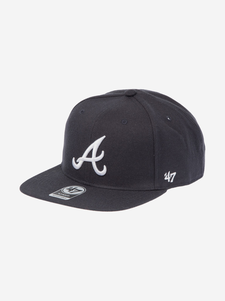 Бейсболка с прямым козырьком 47 BRAND B-SRS01WBP-NY01 Atlanta Braves MLB
