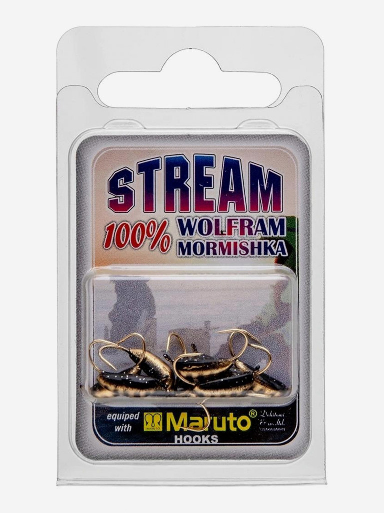 Мормышка Helios вольфрамовая Рижский банан с ушком крашеная 4мм 1,10г 146 (MW-2040-146), 10 штук в упаковке