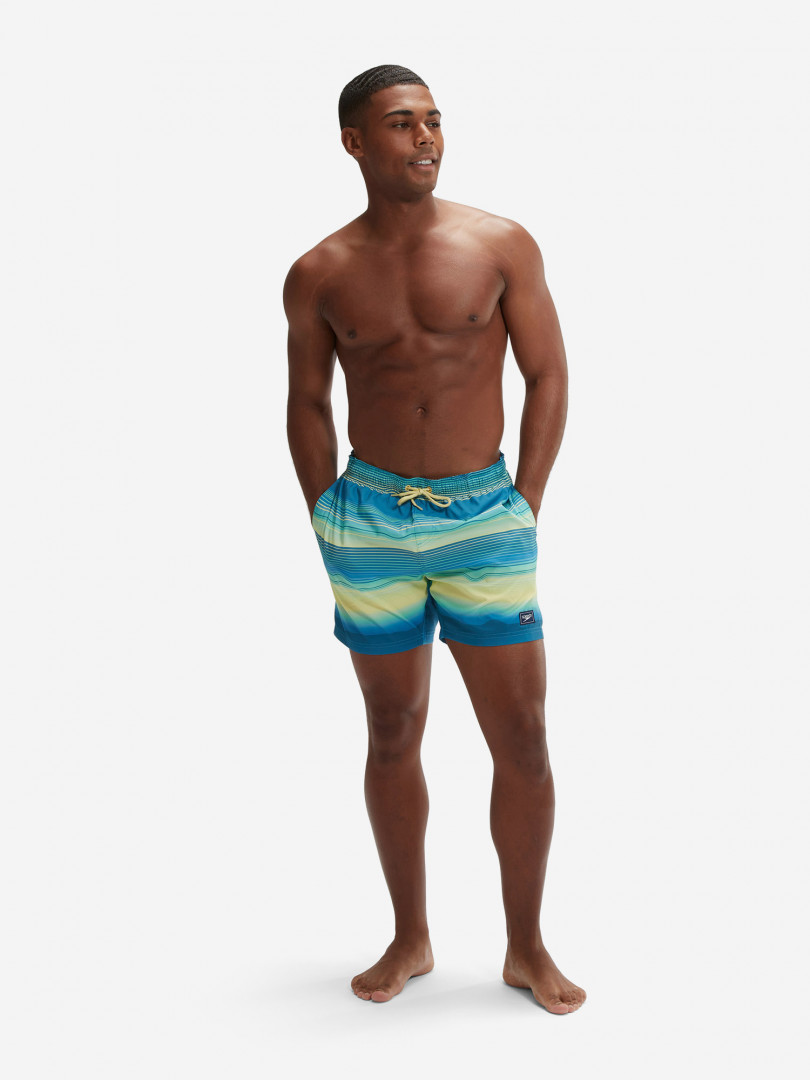 фото Шорты плавательные мужские speedo placement, голубой