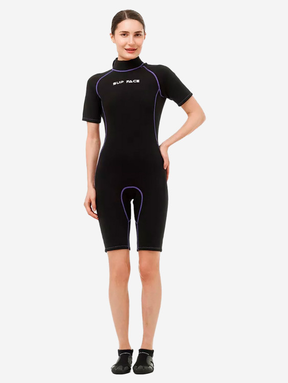 Костюм неопреновый женский SUP face 2,5 мм, короткий