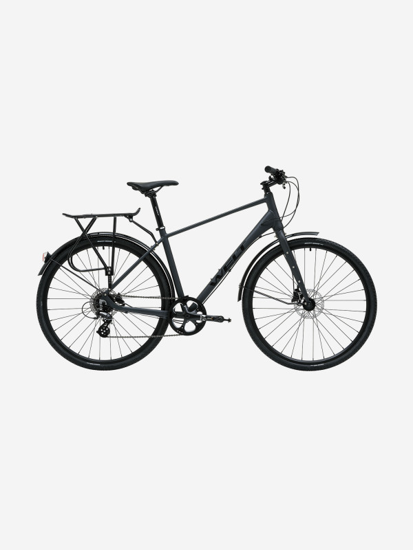 Велосипед Welt Highway 700 2024 Dark Grey цвет — купить за 39990 руб. со скидкой 27 %, отзывы в интернет-магазине Спортмастер