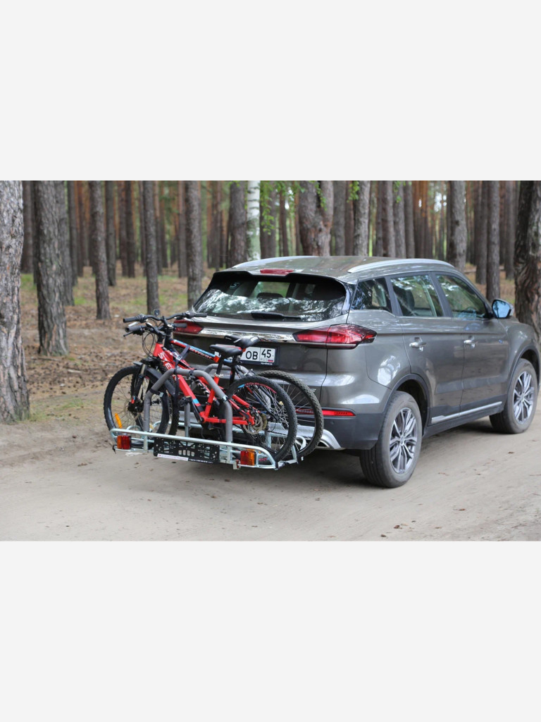 Автобагажник на фаркоп типа шар НА ФАРКОПЕ