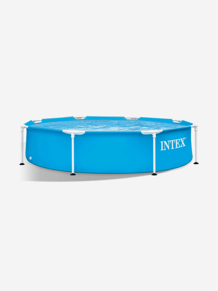 Бассейн каркасный Intex Metal Frame, 244х51 см, голубой